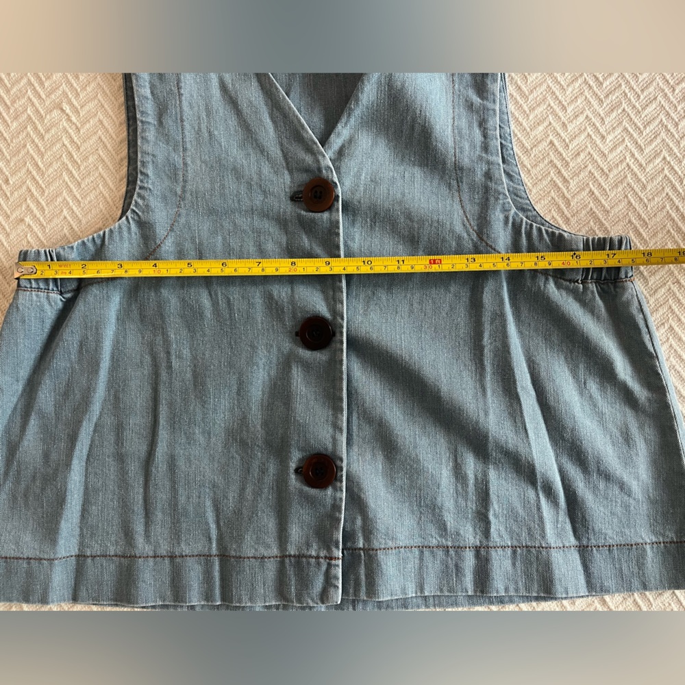 Beaumont Organic Denim Vest - Picture 8 of 14